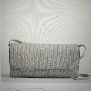 Silver Sparkle Evening Clutch